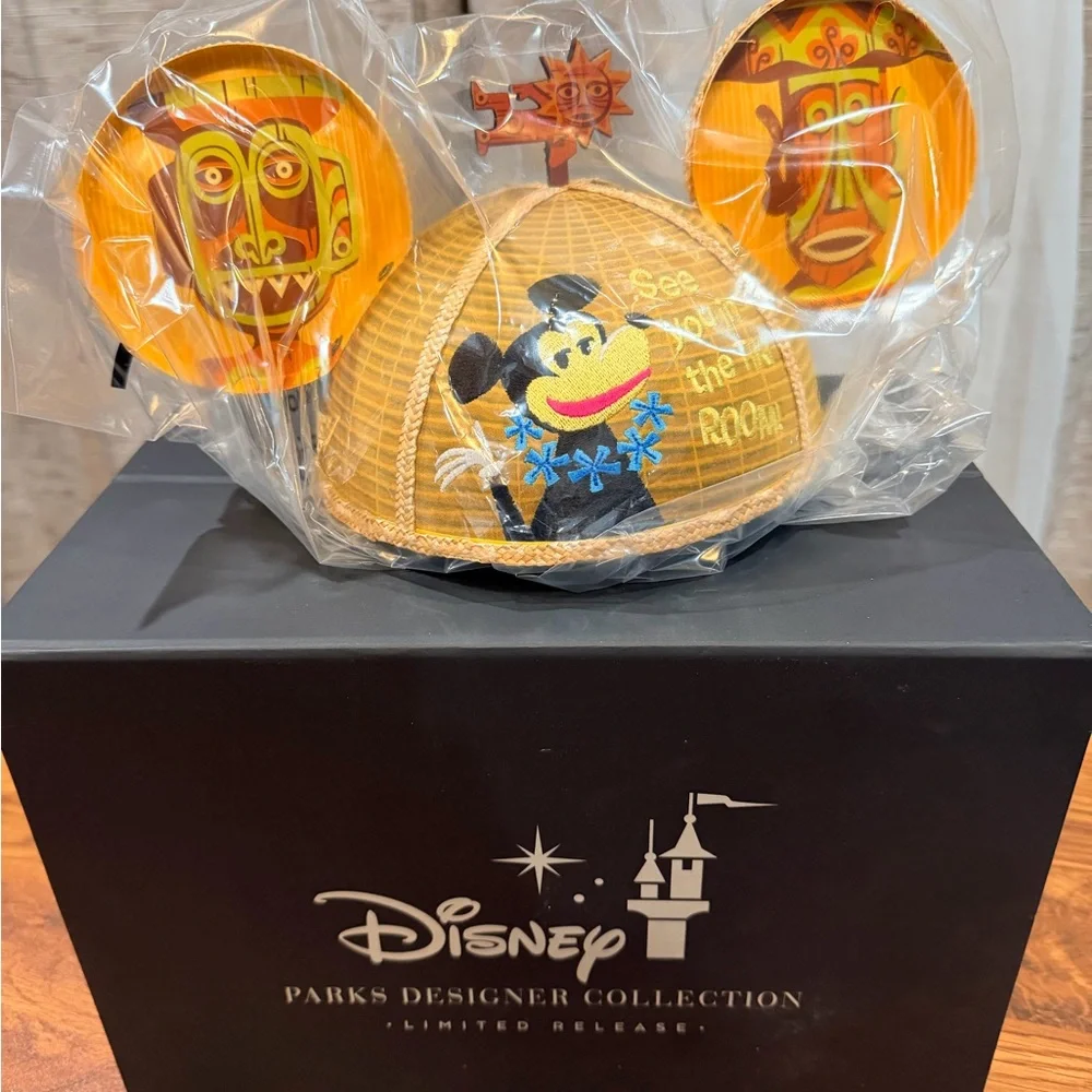 Disney x SHAG Tiki Room Mickey Ears LE D23 - Picture 2 of 8